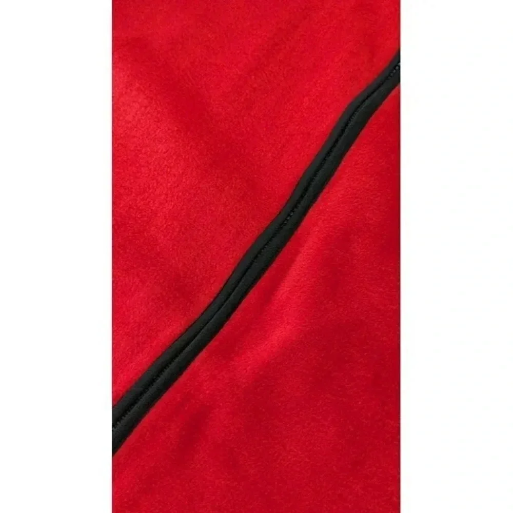 NWT Never Lose HEDGE Men's Zipper Front Fleece Jacket Red Size M (MSRP $79)